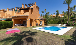 Stylishly renovated semi-detached villa for sale with large private pool in Marbella - Benahavis 56386 