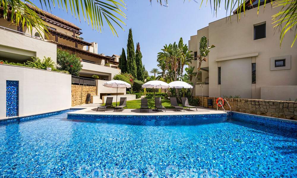 Luxurious, modern-Mediterranean apartment for sale near Sierra Blanca on Marbella's Golden Mile 57390