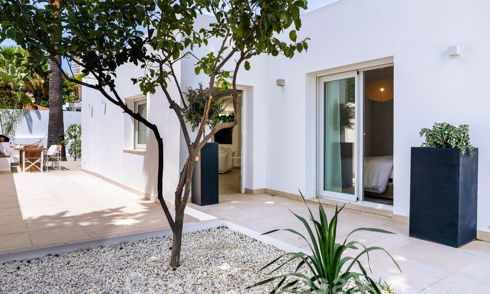 Attractive Ibiza-style luxury villa for sale close to all amenities in Nueva Andalucia, Marbella 56913