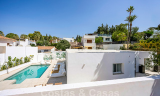 Attractive Ibiza-style luxury villa for sale close to all amenities in Nueva Andalucia, Marbella 56915 