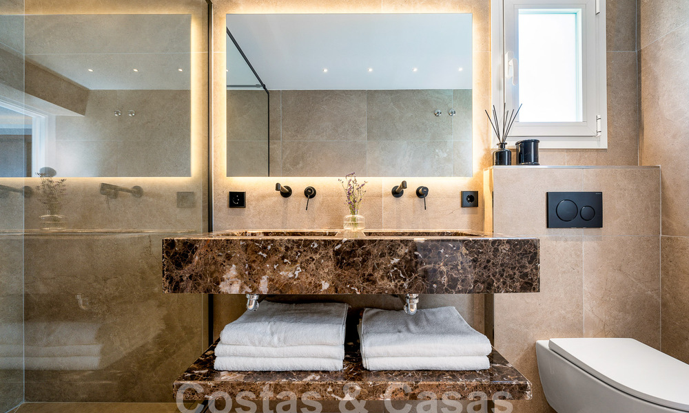 Attractive Ibiza-style luxury villa for sale close to all amenities in Nueva Andalucia, Marbella 56917