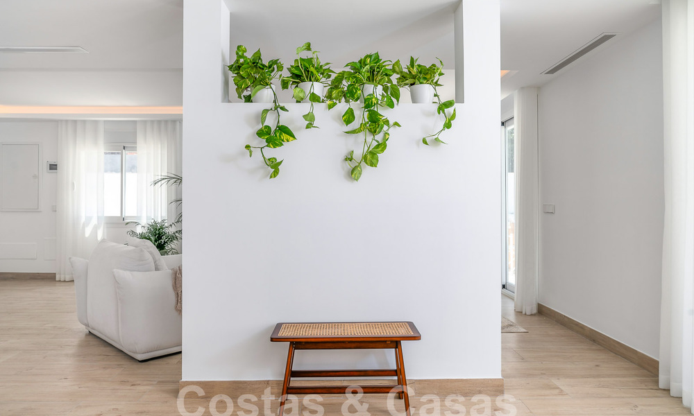 Attractive Ibiza-style luxury villa for sale close to all amenities in Nueva Andalucia, Marbella 56919