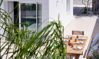 Attractive Ibiza-style luxury villa for sale close to all amenities in Nueva Andalucia, Marbella 56920 