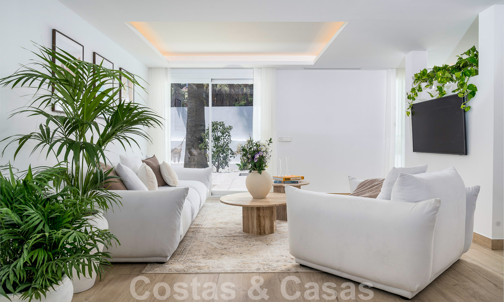 Attractive Ibiza-style luxury villa for sale close to all amenities in Nueva Andalucia, Marbella 56937