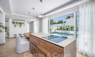 Attractive Ibiza-style luxury villa for sale close to all amenities in Nueva Andalucia, Marbella 56938 