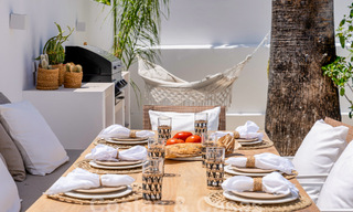 Attractive Ibiza-style luxury villa for sale close to all amenities in Nueva Andalucia, Marbella 56955 