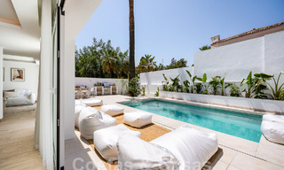 Attractive Ibiza-style luxury villa for sale close to all amenities in Nueva Andalucia, Marbella 56960 