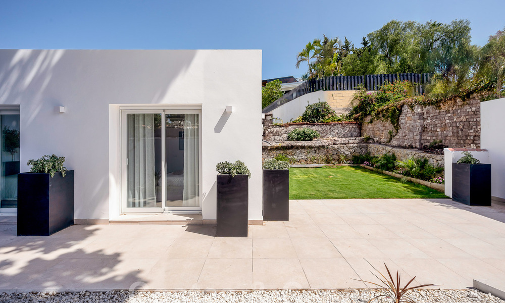 Attractive Ibiza-style luxury villa for sale close to all amenities in Nueva Andalucia, Marbella 56962