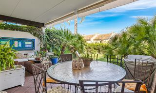 Spacious townhouse for sale with 4 bedrooms and sea views, in a gated complex on the New Golden Mile between Marbella and Estepona 57095 