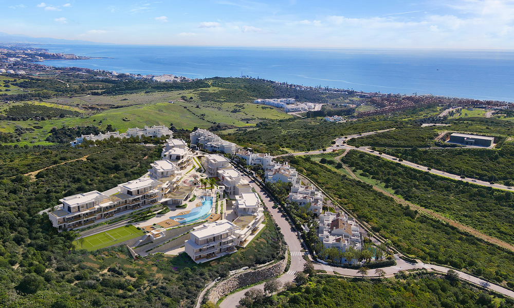 New project of luxury apartments with Missoni interior design in the 5-star golf resort Finca Cortesin at Casares, Costa del Sol 56656