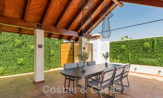 Luxury penthouse for sale in gated frontline beach complex with magnificent sea views on the New Golden Mile between Marbella and Estepona 56980 