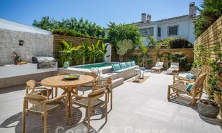Beautifully renovated townhouse for sale a stone's throw from the beach and all amenities in San Pedro, Marbella 56860 