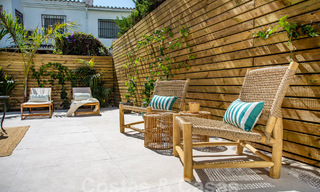 Beautifully renovated townhouse for sale a stone's throw from the beach and all amenities in San Pedro, Marbella 56865 