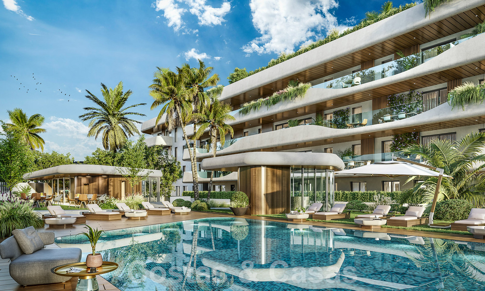 New, innovative project with luxury apartments for sale within walking distance of all amenities, the centre and beach of San Pedro in Marbella 56837