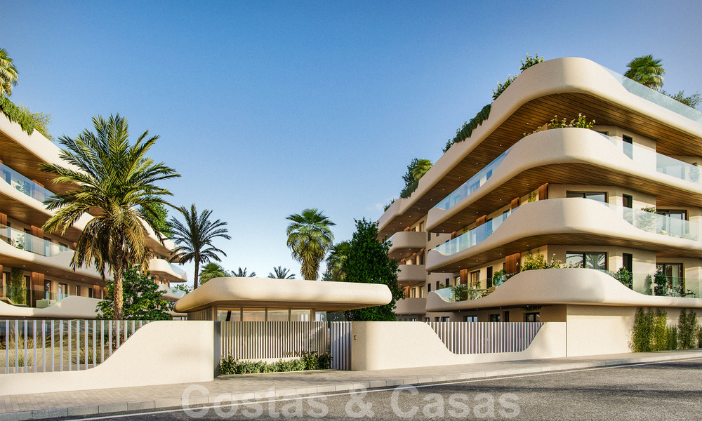 New, innovative project with luxury apartments for sale within walking distance of all amenities, the centre and beach of San Pedro in Marbella 56843
