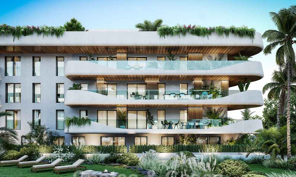 New, innovative project with luxury apartments for sale within walking distance of all amenities, the centre and beach of San Pedro in Marbella 56845
