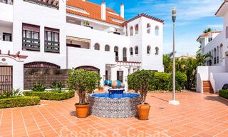 Contemporary renovated penthouse for sale within walking distance of all amenities and Puerto Banus in Nueva Andalucia, Marbella 57422 