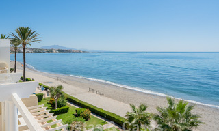 Stunning, frontline beach penthouse for sale with panoramic sea views just minutes from Estepona centre 56887 