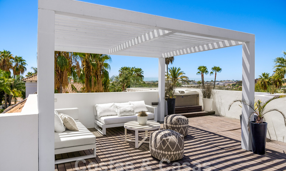 Mediterranean luxury villa for sale in the heart of Nueva Andalucia's golf valley in Marbella 57518