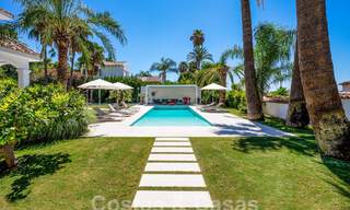 Mediterranean luxury villa for sale in the heart of Nueva Andalucia's golf valley in Marbella 57525 