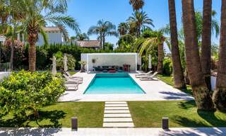 Mediterranean luxury villa for sale in the heart of Nueva Andalucia's golf valley in Marbella 57526 