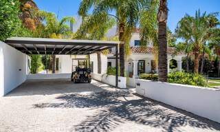 Mediterranean luxury villa for sale in the heart of Nueva Andalucia's golf valley in Marbella 57528 