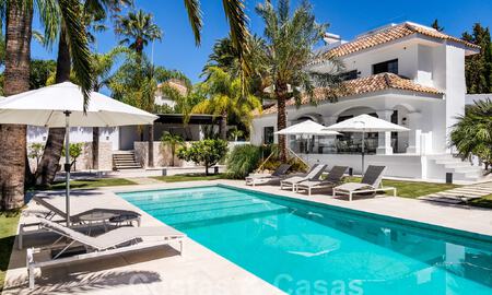 Mediterranean luxury villa for sale in the heart of Nueva Andalucia's golf valley in Marbella 57529