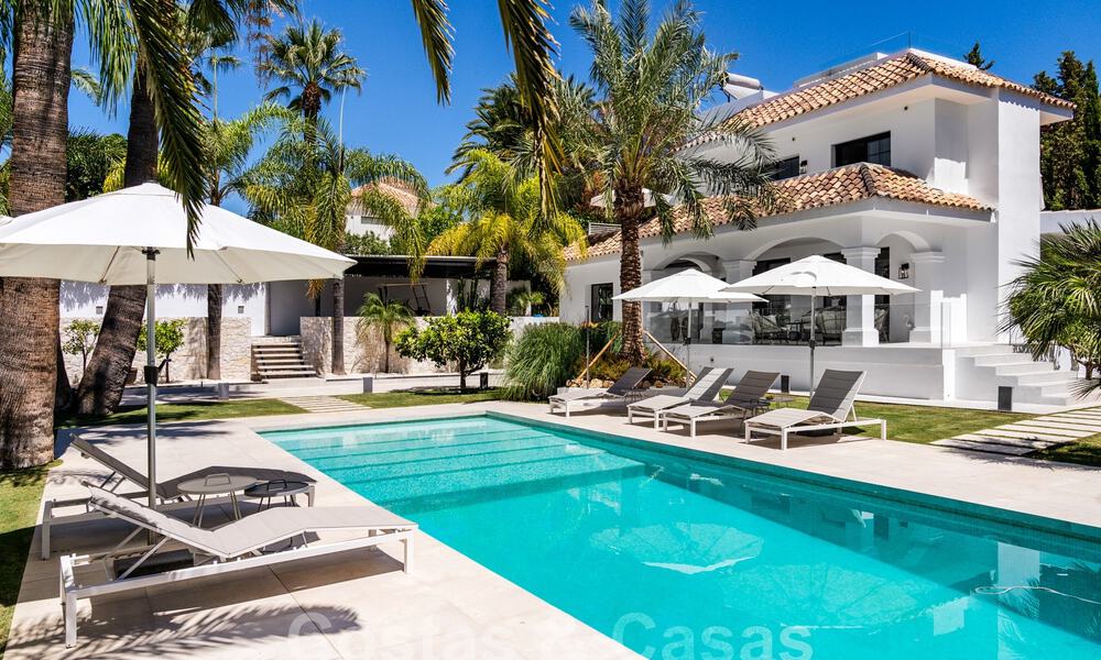 Mediterranean luxury villa for sale in the heart of Nueva Andalucia's golf valley in Marbella 57529