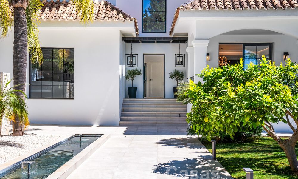 Mediterranean luxury villa for sale in the heart of Nueva Andalucia's golf valley in Marbella 57531