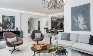 Mediterranean luxury villa for sale in the heart of Nueva Andalucia's golf valley in Marbella 57547 