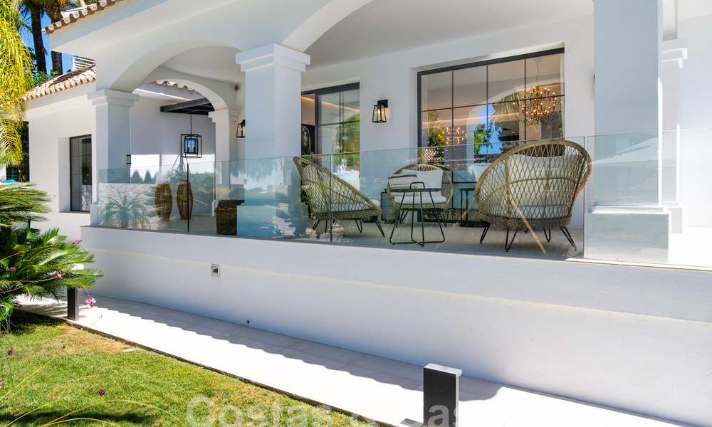 Mediterranean luxury villa for sale in the heart of Nueva Andalucia's golf valley in Marbella 57574