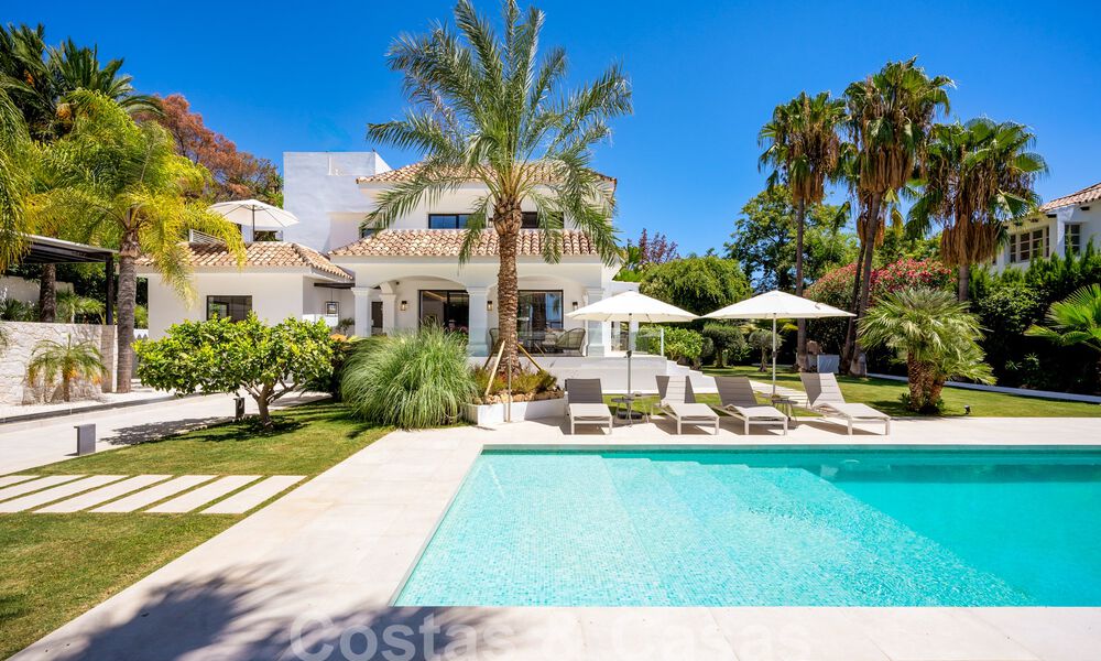 Mediterranean luxury villa for sale in the heart of Nueva Andalucia's golf valley in Marbella 57585