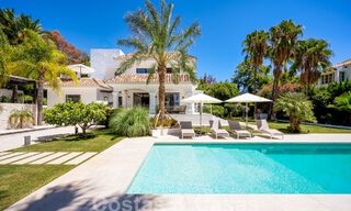 Mediterranean luxury villa for sale in the heart of Nueva Andalucia's golf valley in Marbella 57585 