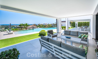 Ultramodern luxury villa for sale with sea views in a five-star golf resort in Marbella - Benahavis 57597 