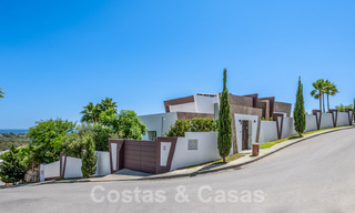 Ultramodern luxury villa for sale with sea views in a five-star golf resort in Marbella - Benahavis 57599 