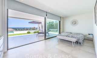 Ultramodern luxury villa for sale with sea views in a five-star golf resort in Marbella - Benahavis 57602 