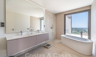 Ultramodern luxury villa for sale with sea views in a five-star golf resort in Marbella - Benahavis 57606 