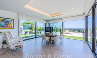 Ultramodern luxury villa for sale with sea views in a five-star golf resort in Marbella - Benahavis 57613 