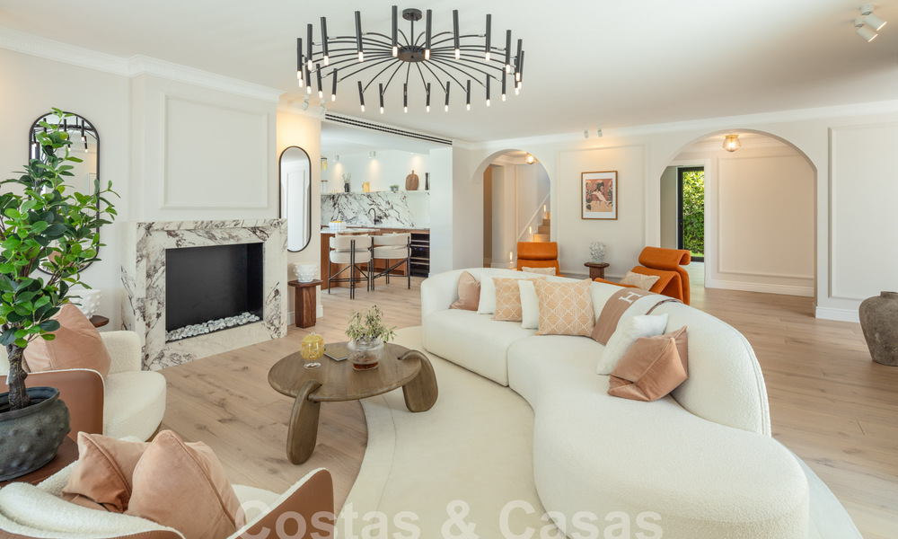 Characterful luxury villa in a unique architectural style for sale in the heart of the golf valley in Nueva Andalucia, Marbella 57657