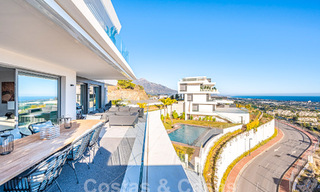 Boutique apartment for sale with panoramic sea views, in gated complex in the hills of Marbella - Benahavis 57773 