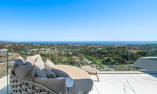 First-class penthouse for sale with private pool and panoramic sea views in the hills of Marbella - Benahavis 58469 