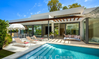 Contemporary villa for sale in gated urbanisation on the New Golden Mile between Marbella and Estepona 57852 