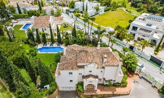 Luxury villa in a classic Spanish style for sale in gated golf resort of La Quinta, Marbella - Benahavis 58240 