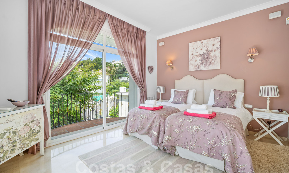 Luxury villa in a classic Spanish style for sale in gated golf resort of La Quinta, Marbella - Benahavis 58250