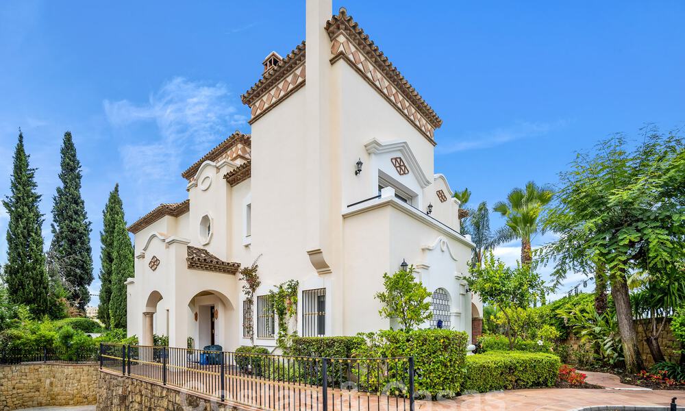 Luxury villa in a classic Spanish style for sale in gated golf resort of La Quinta, Marbella - Benahavis 58263