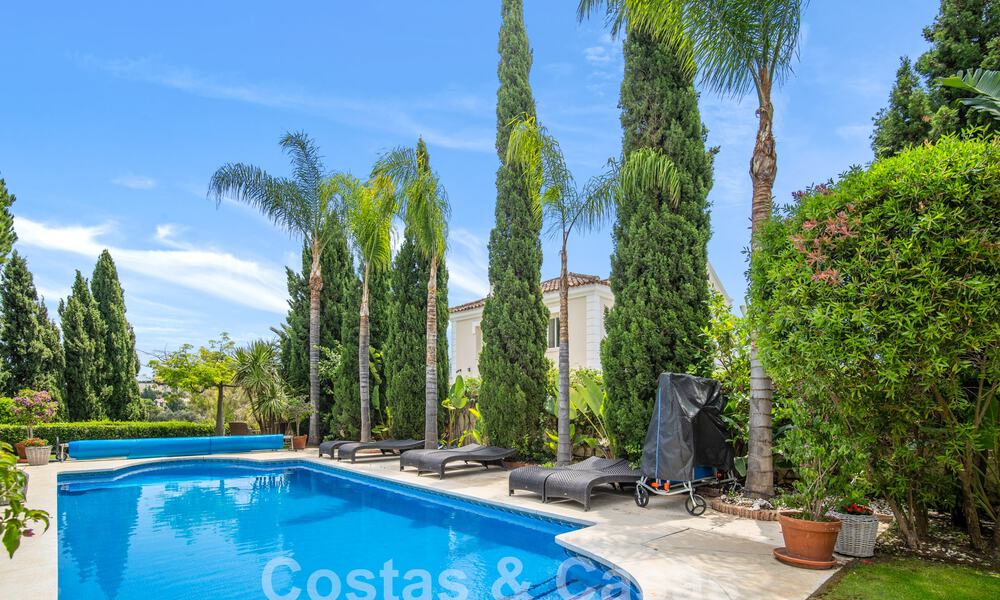 Luxury villa in a classic Spanish style for sale in gated golf resort of La Quinta, Marbella - Benahavis 58264