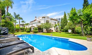 Luxury villa in a classic Spanish style for sale in gated golf resort of La Quinta, Marbella - Benahavis 58268 