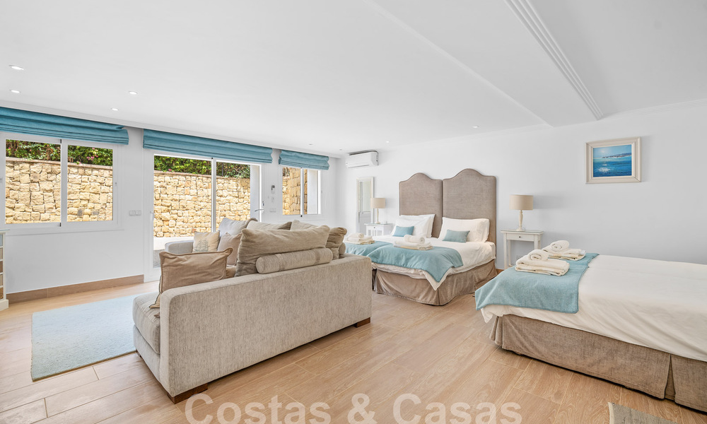 Luxury villa in a classic Spanish style for sale in gated golf resort of La Quinta, Marbella - Benahavis 58270