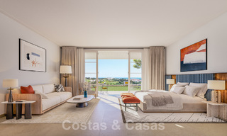 New luxury villa with infinity pool and panoramic sea views for sale on plan, in a five-star golf resort on the Costa del Sol 57864 