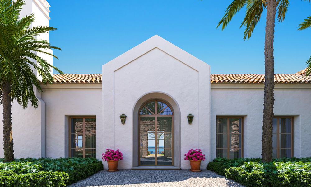 New, Mediterranean luxury villa for sale with panoramic golf and sea views in a 5-star golf resort, Costa del Sol 57785